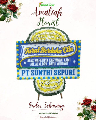 Papan Bunga Duka di Miri