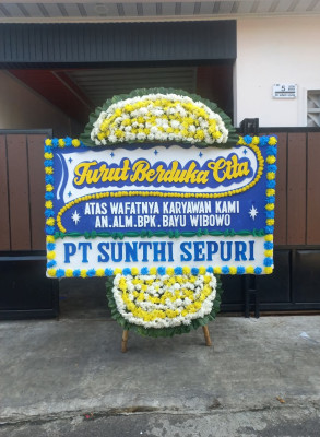Papan Bunga Duka di Miri