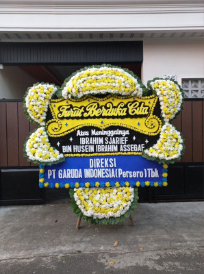 Papan Bunga Duka di Miri