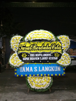 Papan Bunga Duka di Miri