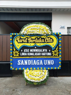 Papan Bunga Duka di Miri